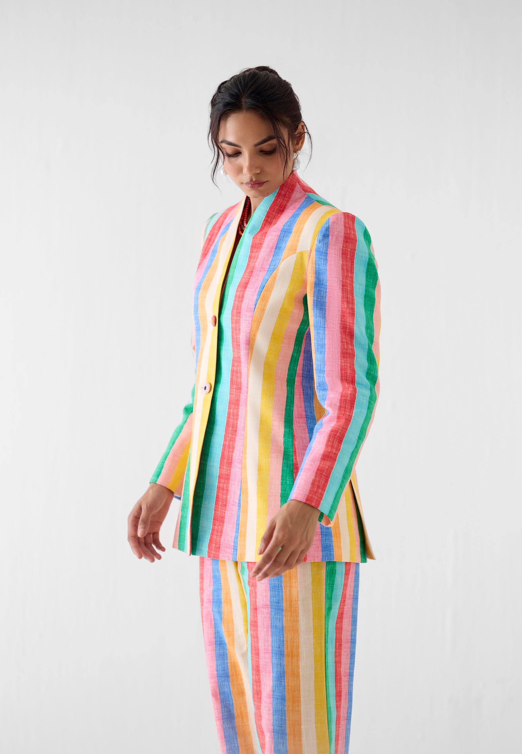 Leher Blazer Co-ord Set SETS IKKIVI