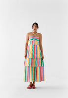 Leher Tiered Off-Shoulder Dress DRESSES IKKIVI