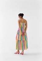 Leher Tiered Off-Shoulder Dress DRESSES IKKIVI
