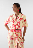 Sawai Crop Blazer & Skirt Set SETS IKKIVI
