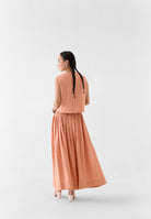 Sahara Linen Crop Top & Skirt Set SETS IKKIVI