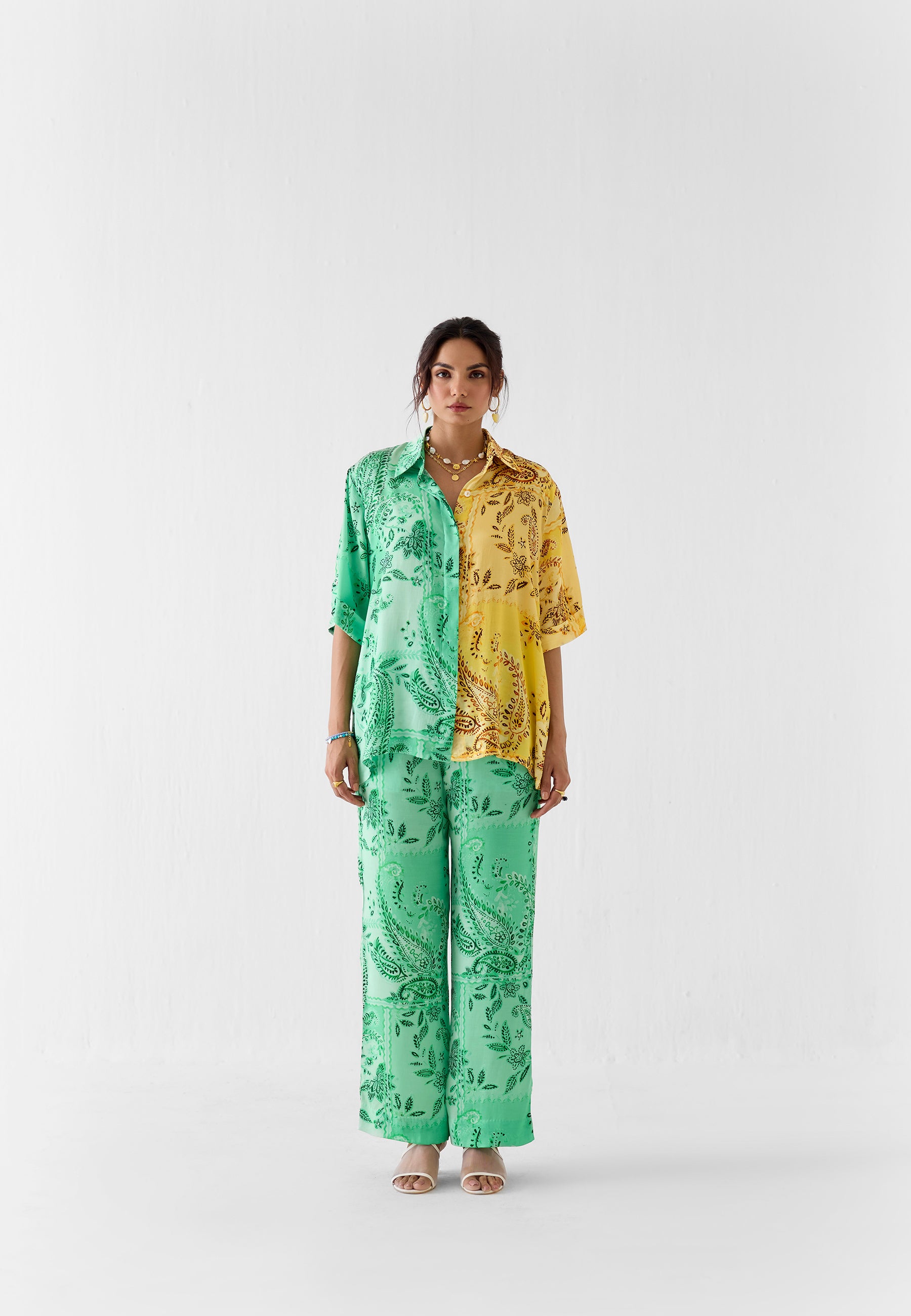 Buta Half & Half Co-ord Set SETS IKKIVI