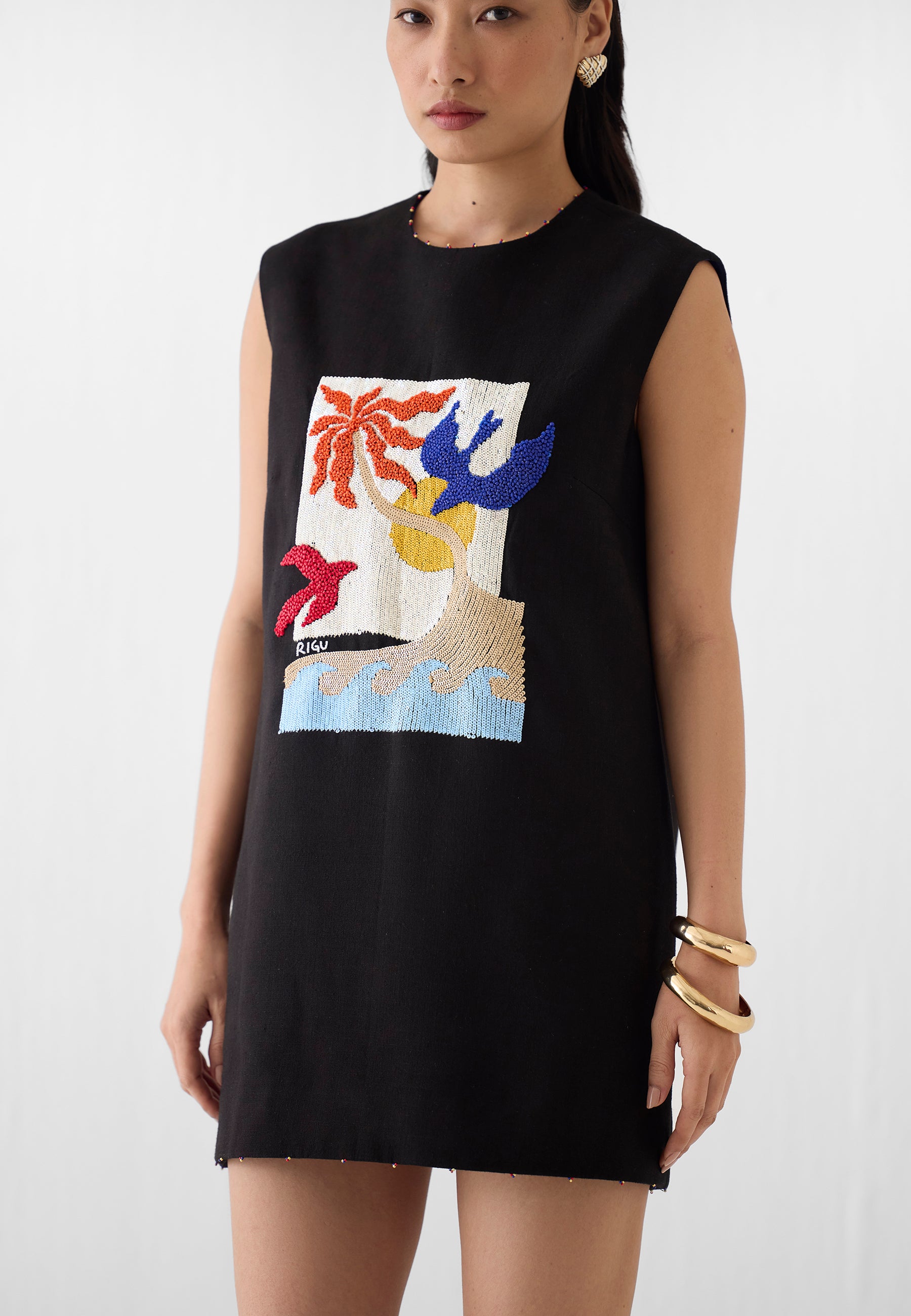 Sahara Night Short Dress DRESSES IKKIVI