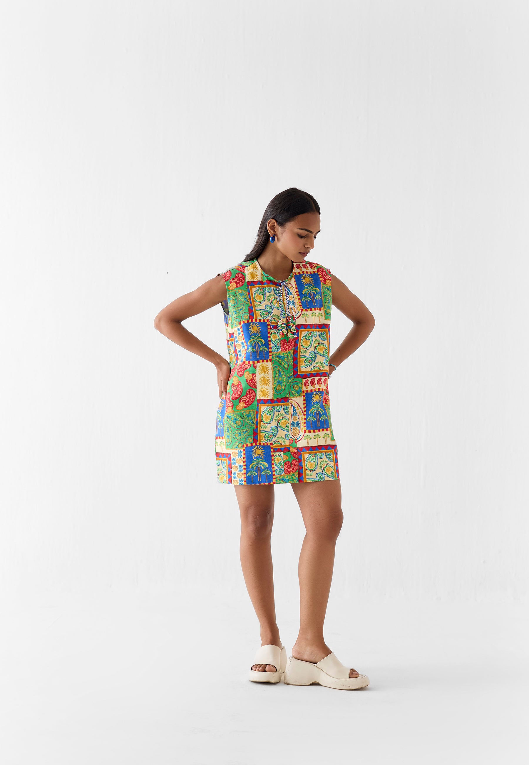 Johari Short Dress DRESSES IKKIVI