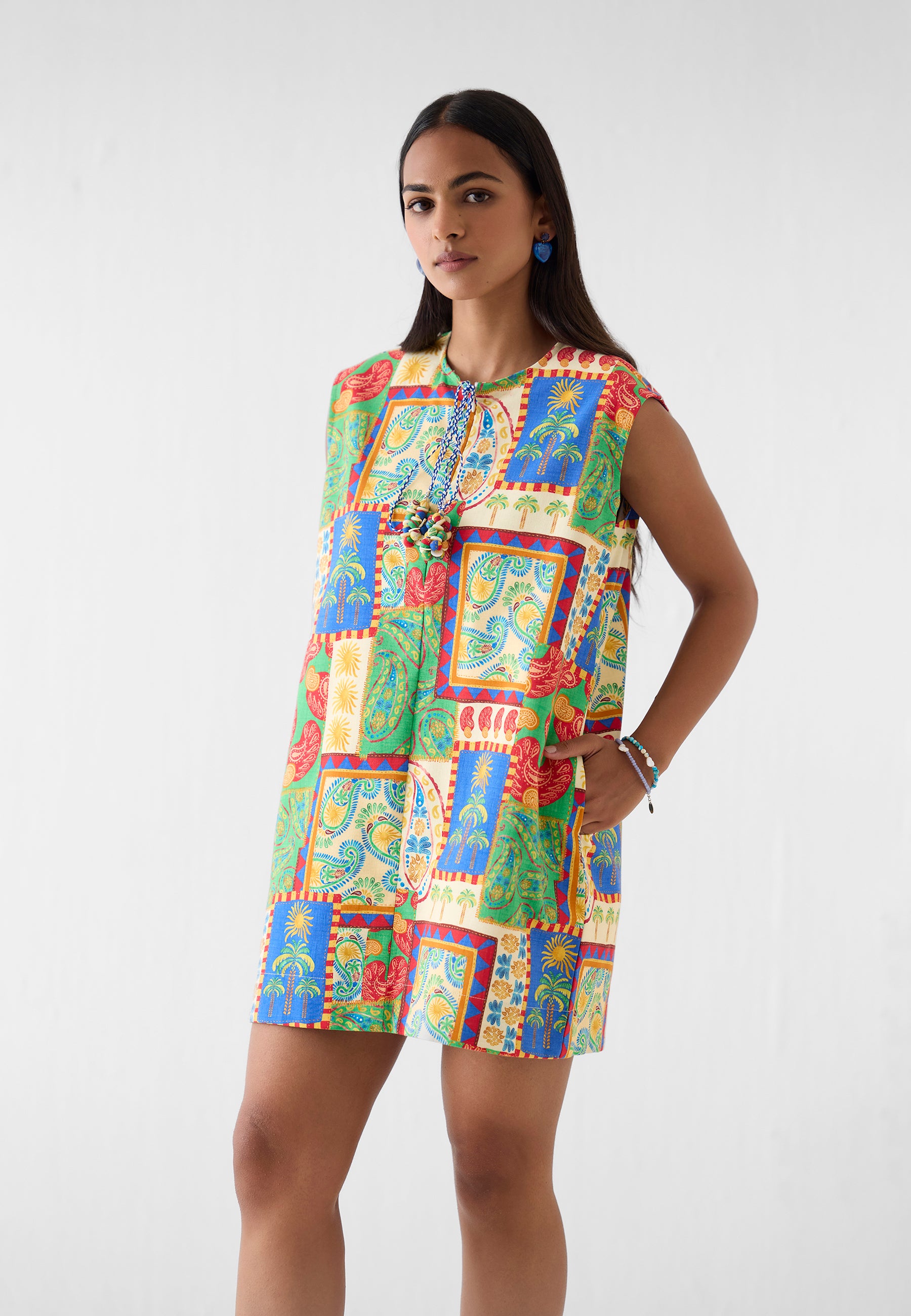 Johari Short Dress DRESSES IKKIVI