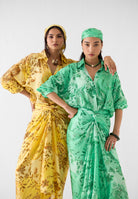 Ambi Draped Shirt Dress DRESSES IKKIVI