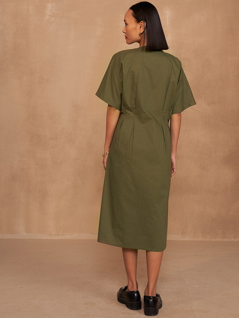 Sweet Cosmos Midi Dress DRESSES SUI   
