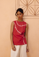 Terracotta Memories Kala Cotton Top TOPS SUI