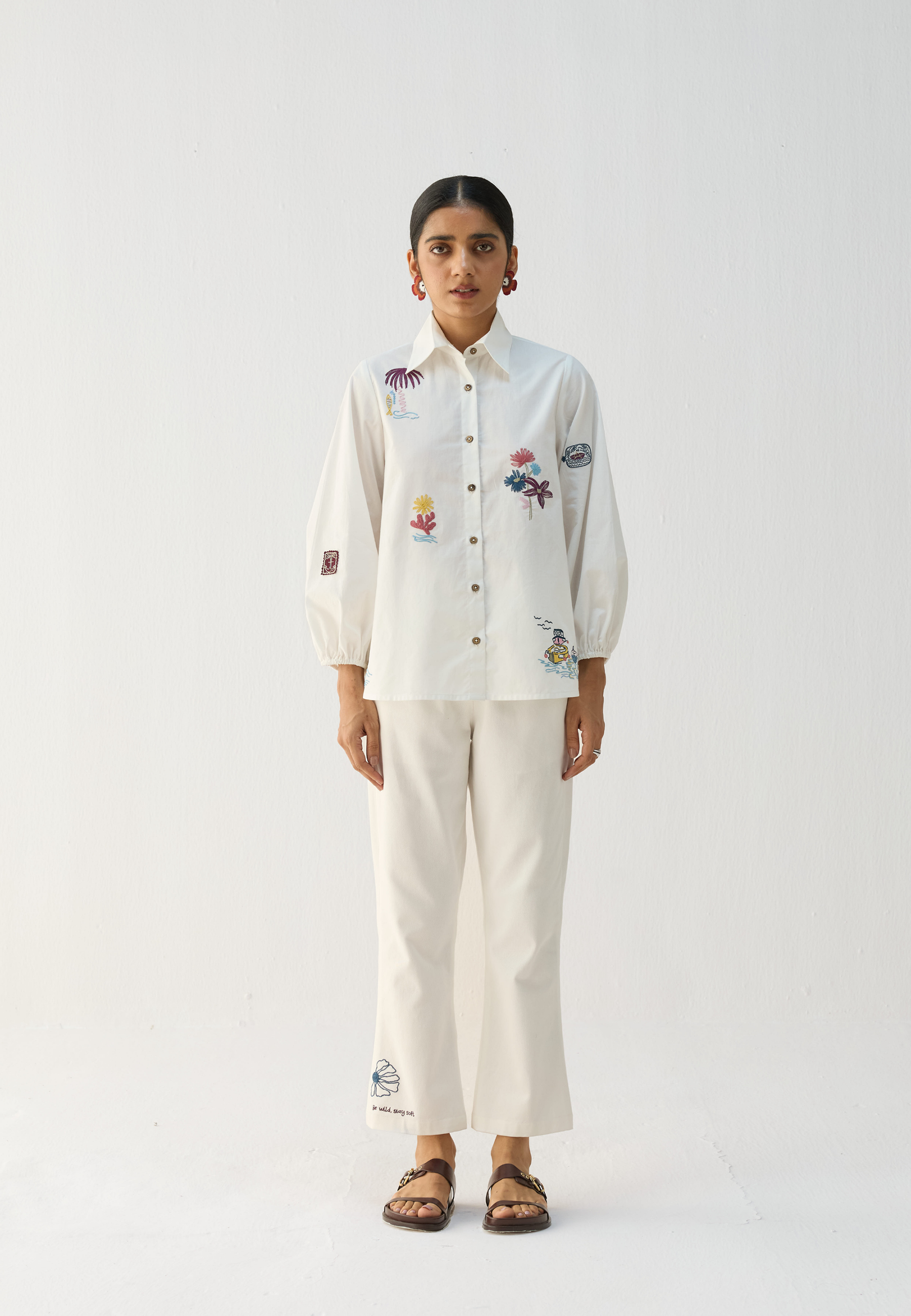 The Anchor Organic Cotton Shirt TOPS SUI