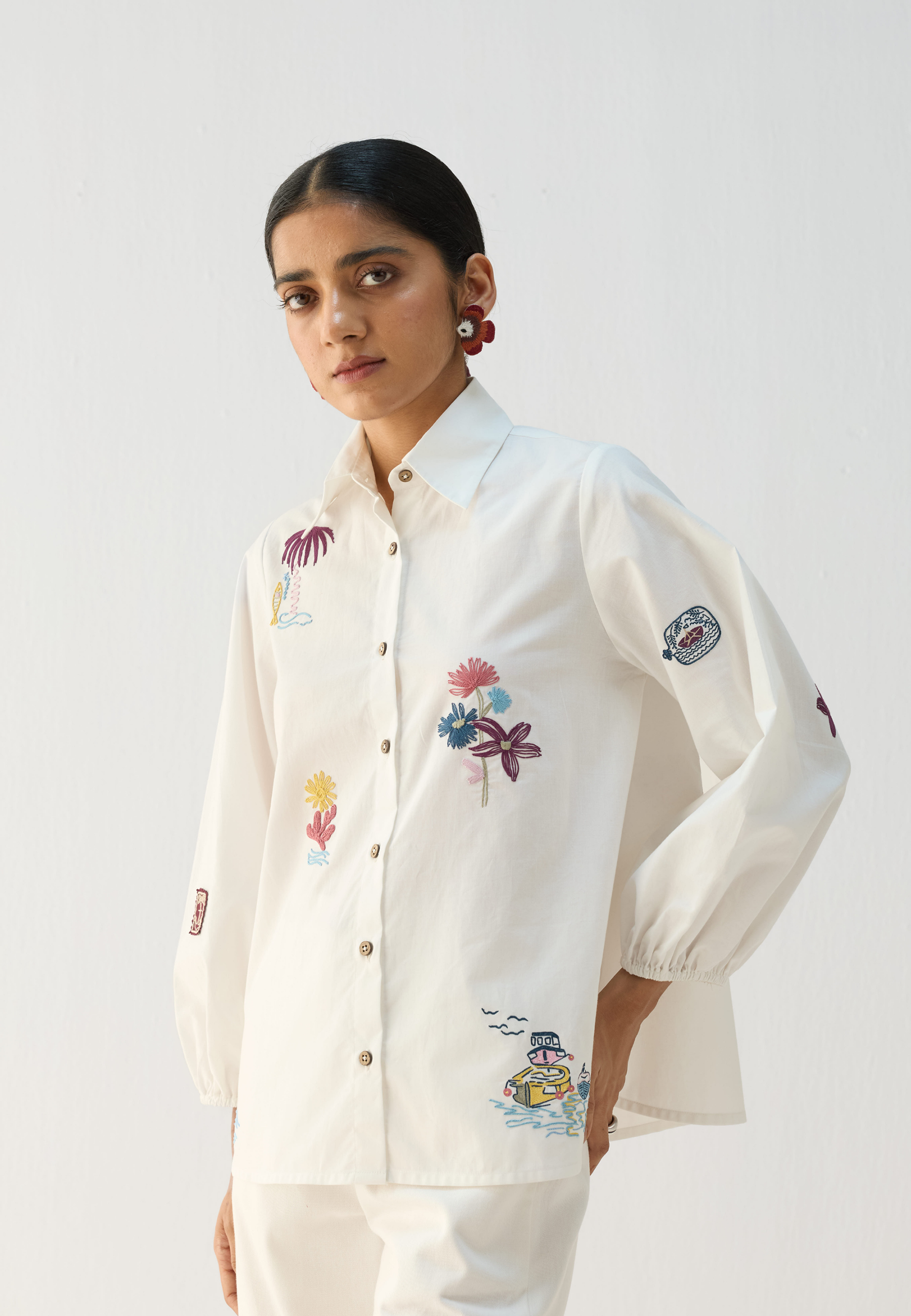 The Anchor Organic Cotton Shirt TOPS SUI