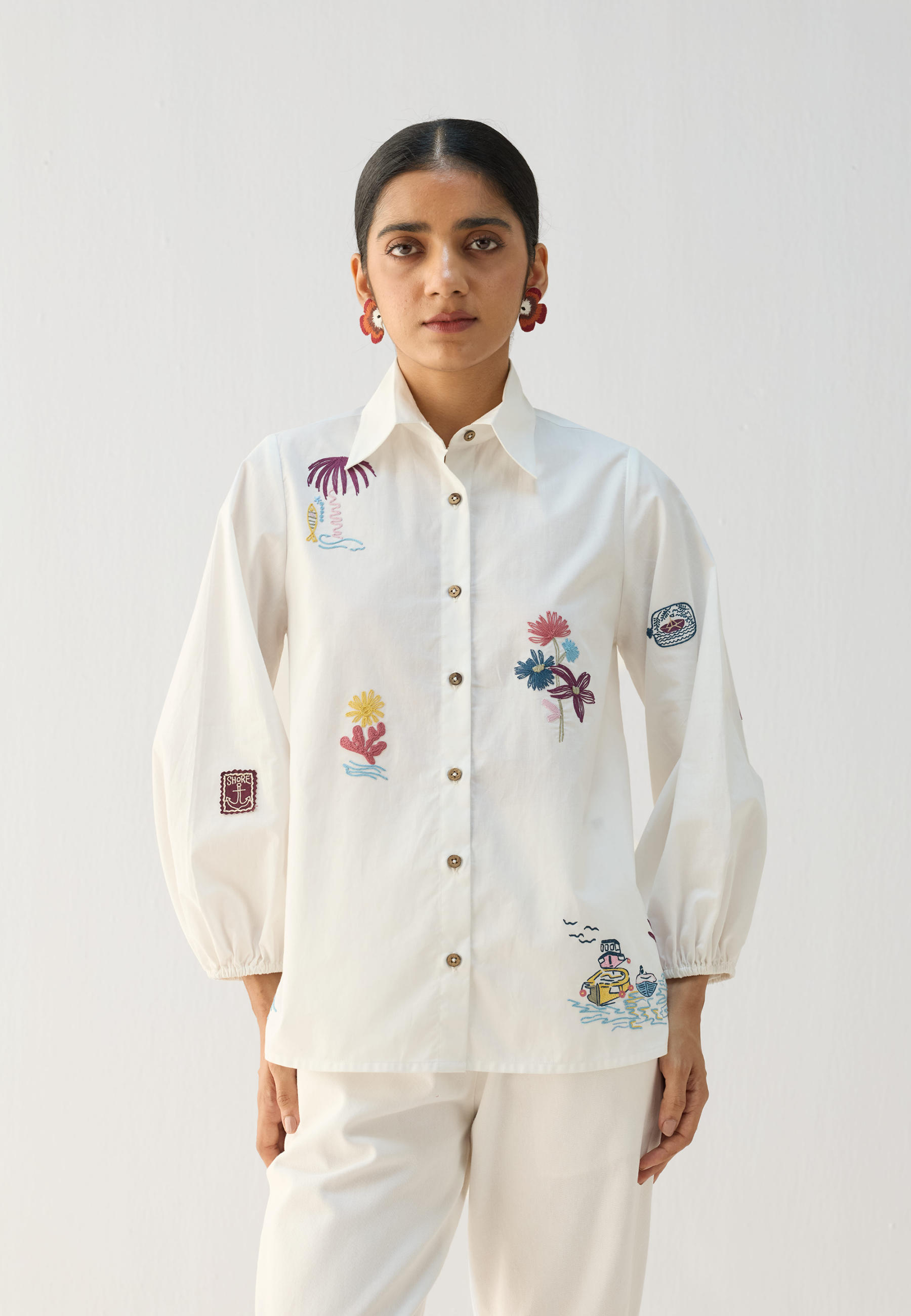 The Anchor Organic Cotton Shirt TOPS SUI