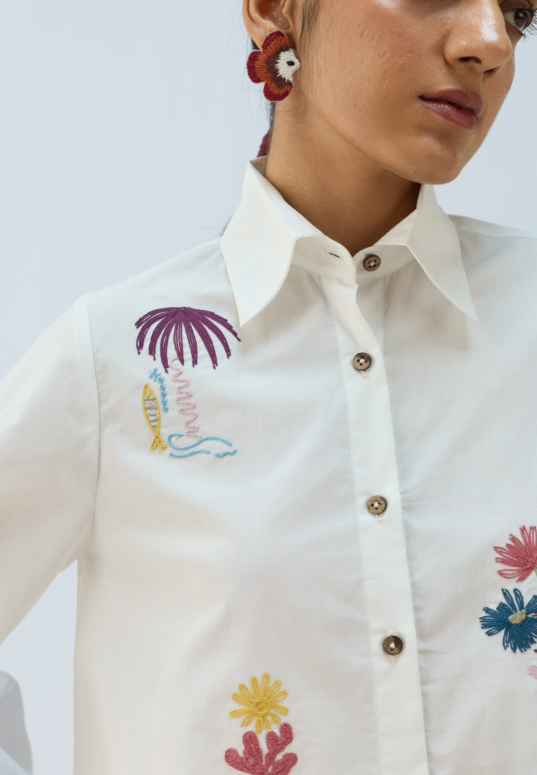 The Anchor Organic Cotton Shirt TOPS SUI