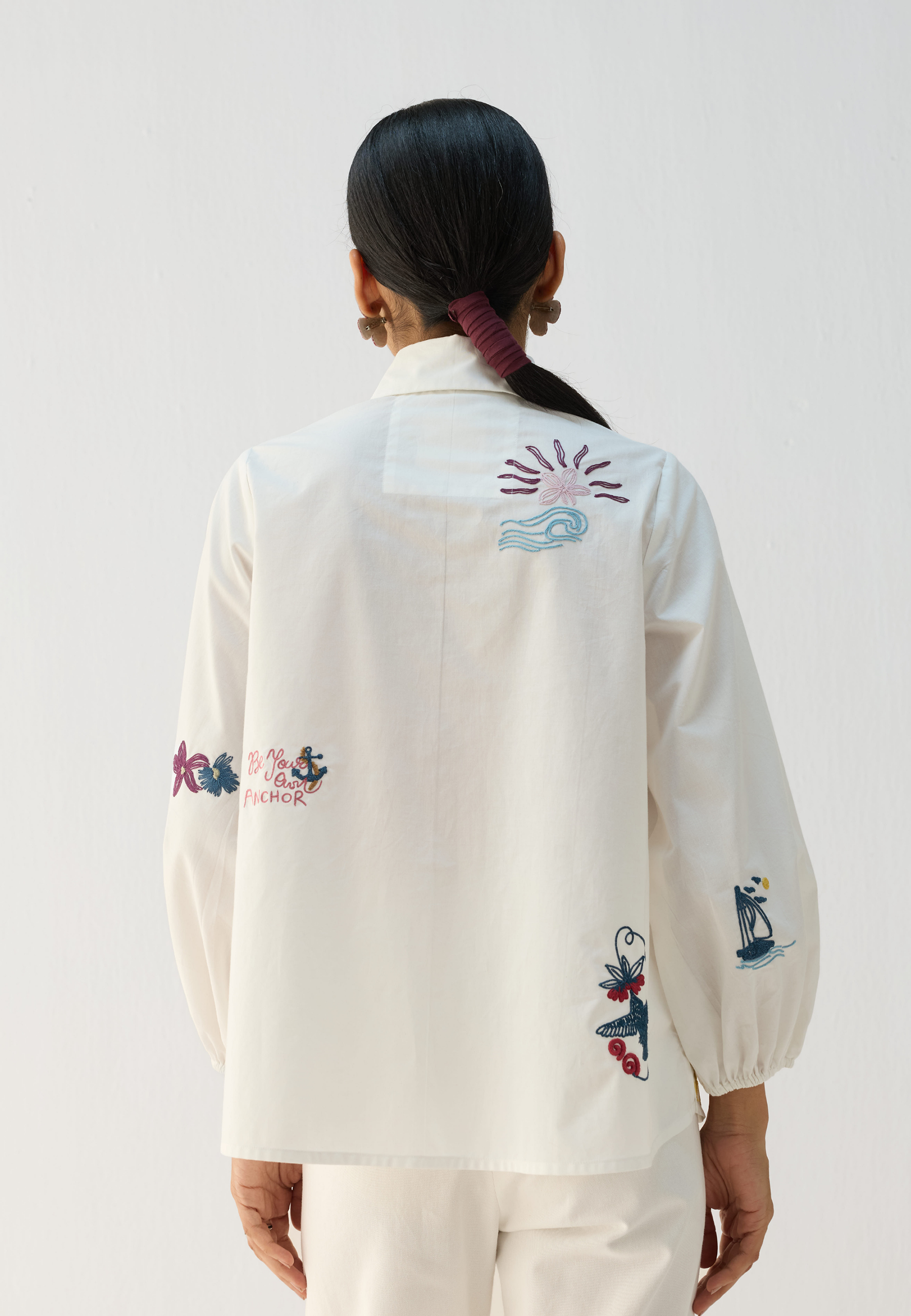 The Anchor Organic Cotton Shirt TOPS SUI