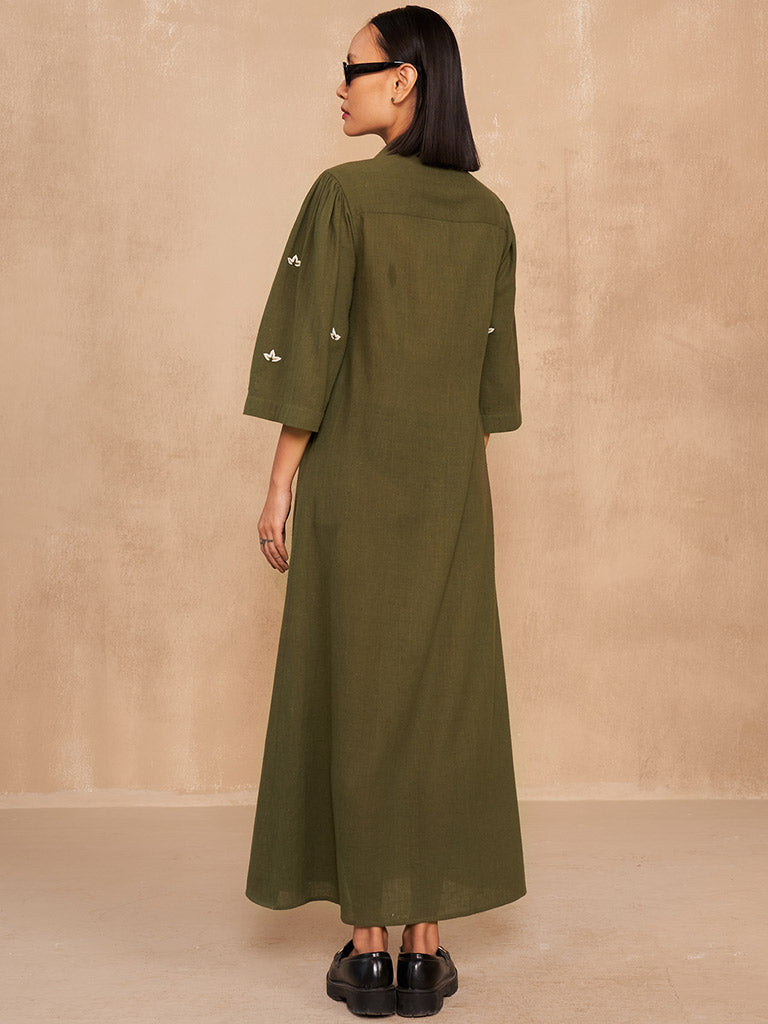 The Cosmos Shirt Dress DRESSES SUI   