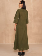 The Cosmos Shirt Dress DRESSES SUI   