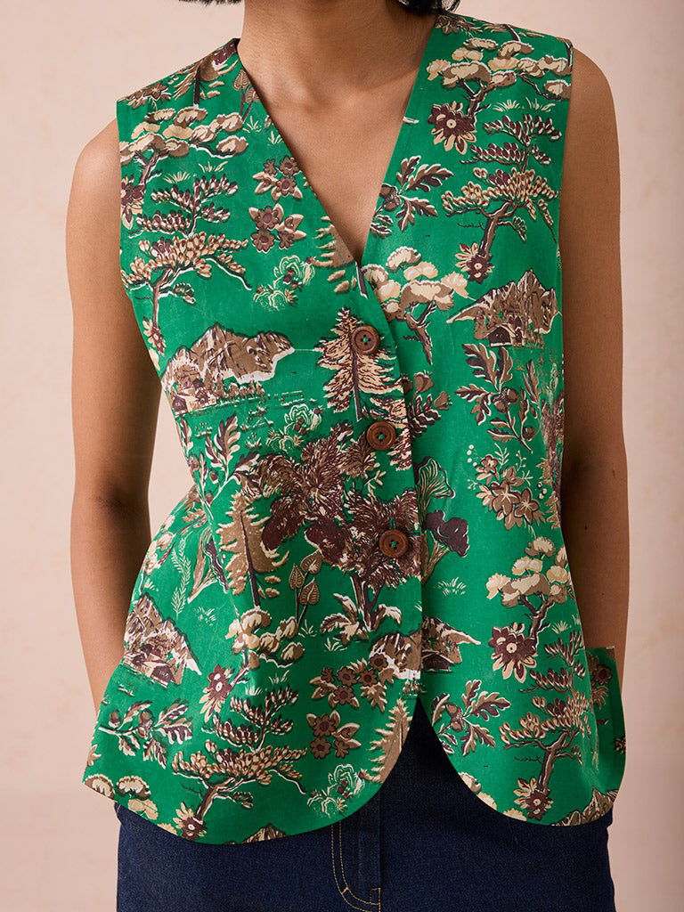 The Emerald Beginnings Waistcoat JACKETS SUI