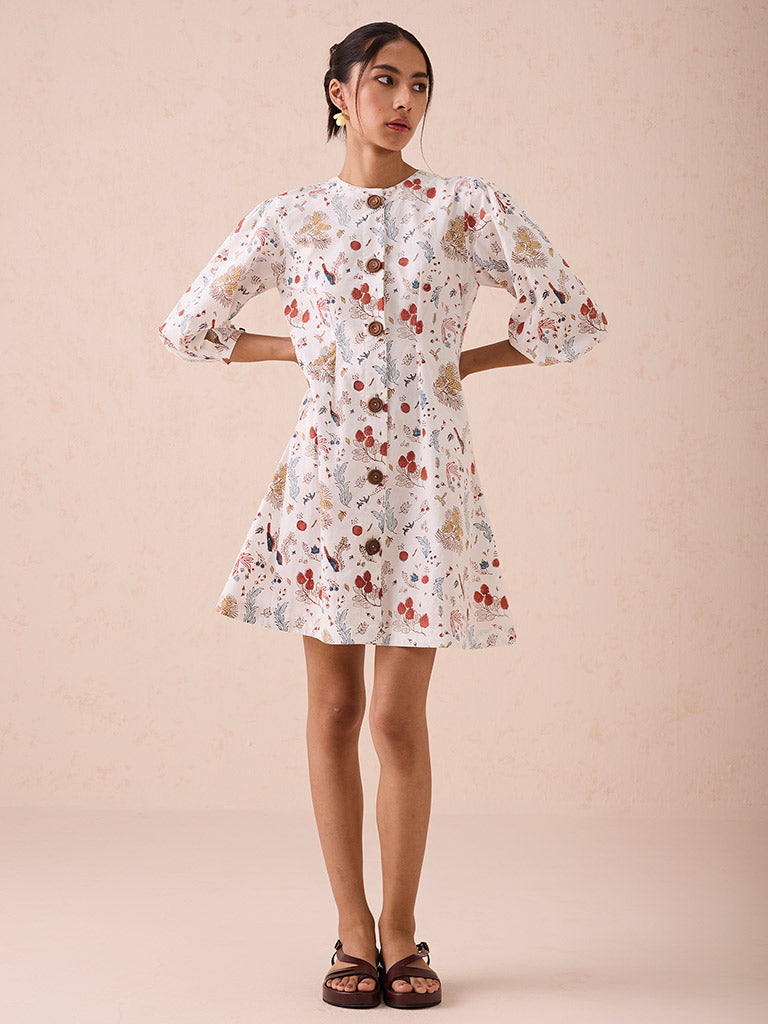 The Forest Pine Short Dress DRESSES SUI