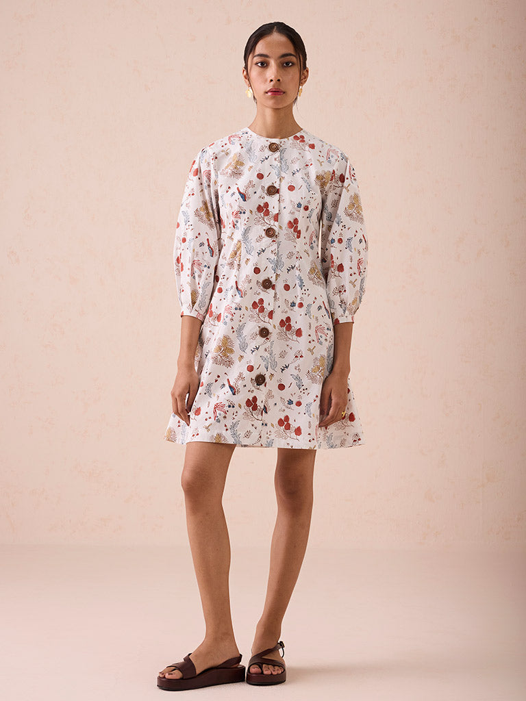 The Forest Pine Short Dress DRESSES SUI