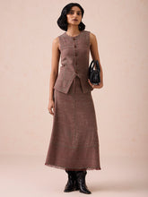 Load image into Gallery viewer, The Hazel Sun Midi Skirt BOTTOMS SUI
