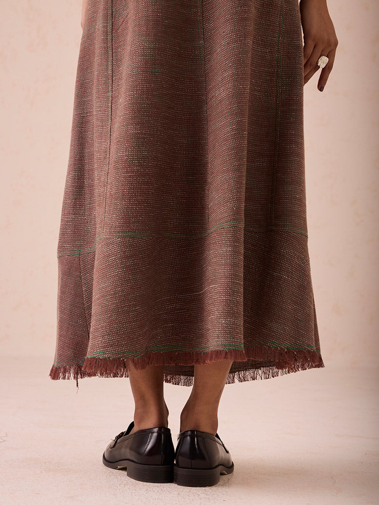 The Hazel Sun Midi Skirt BOTTOMS SUI