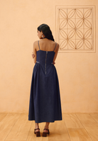 The Jaali Susainable Denim Dress DRESSES SUI