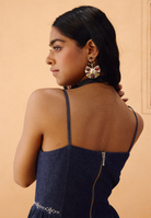 The Jaali Susainable Denim Dress DRESSES SUI