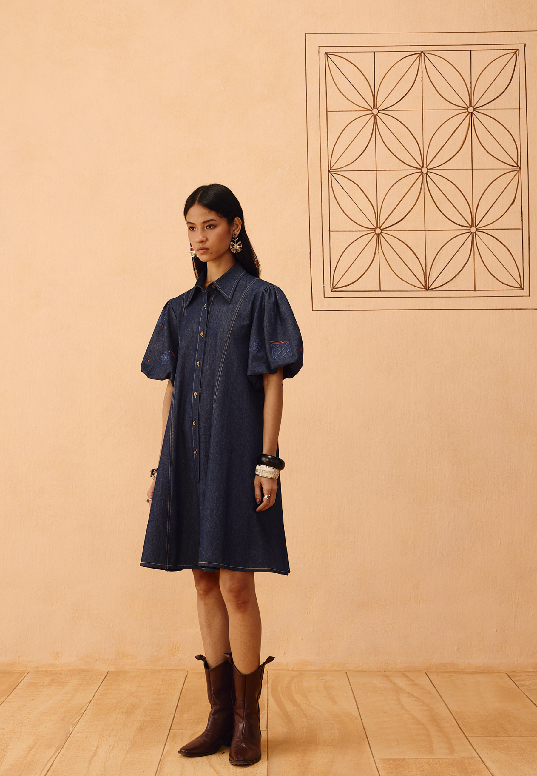 The Keepsake Sustainable Denim Dress DRESSES SUI