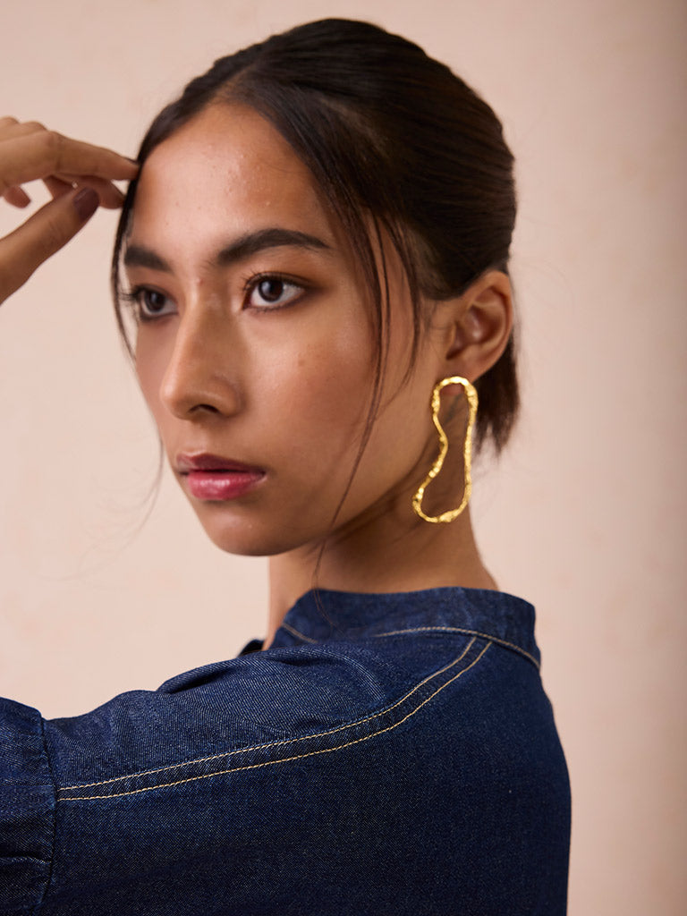 The Little Things Denim Blouse TOPS SUI