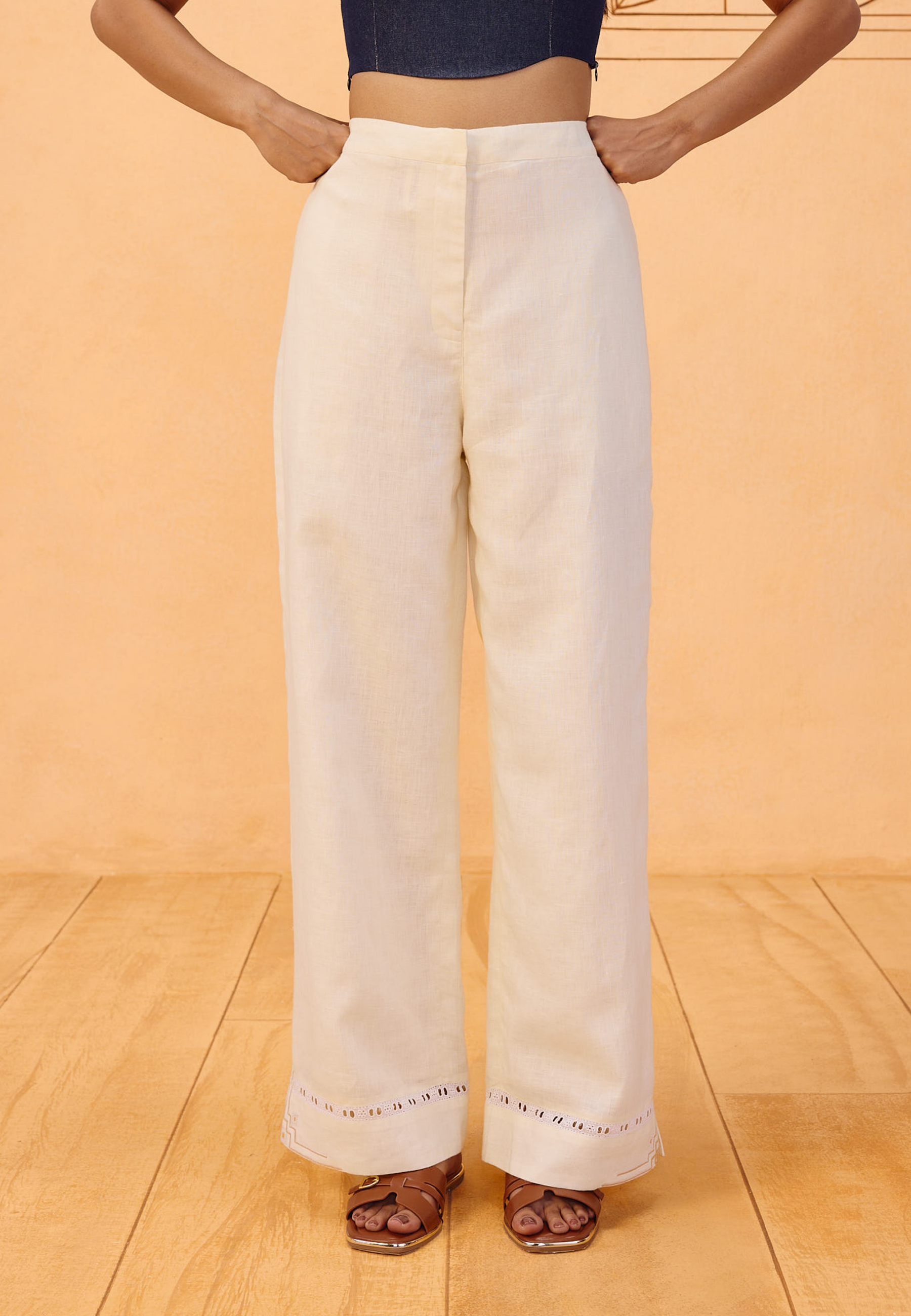 The Neev Linen Trousers BOTTOMS SUI