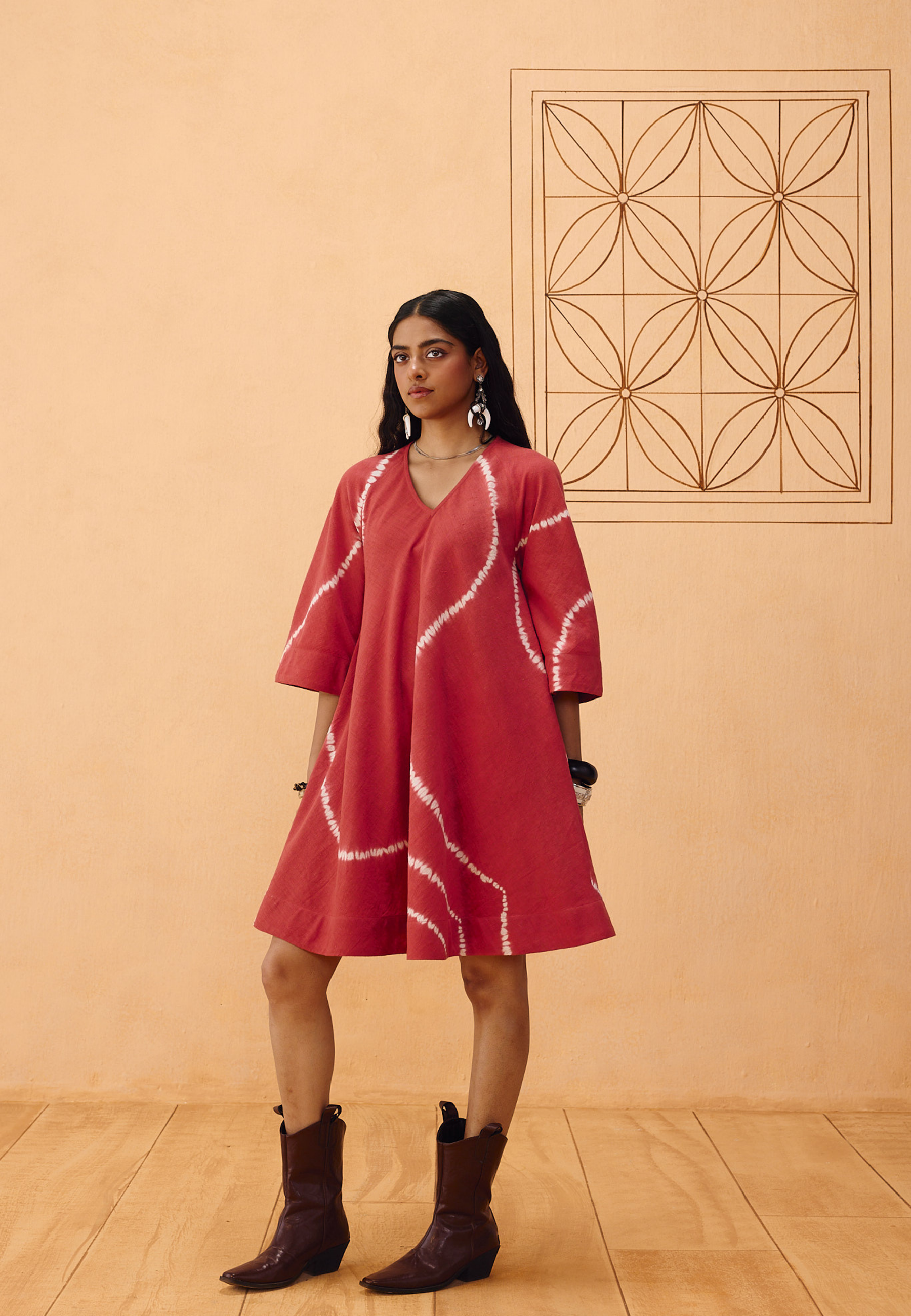 The Path Tie Dye Kala Cotton Dress DRESSES SUI