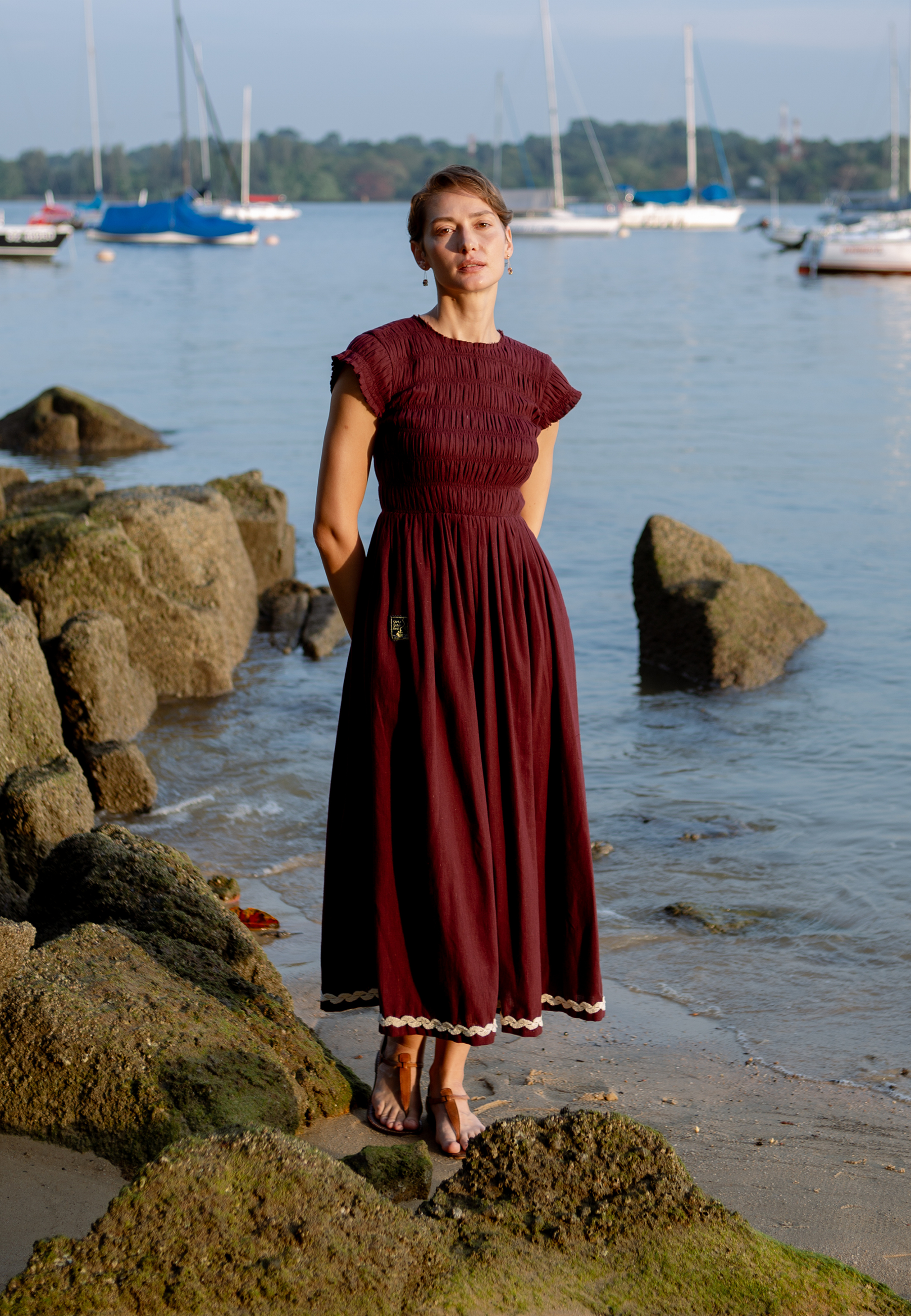The Plum Kala Cotton Maxi Dress DRESSES SUI