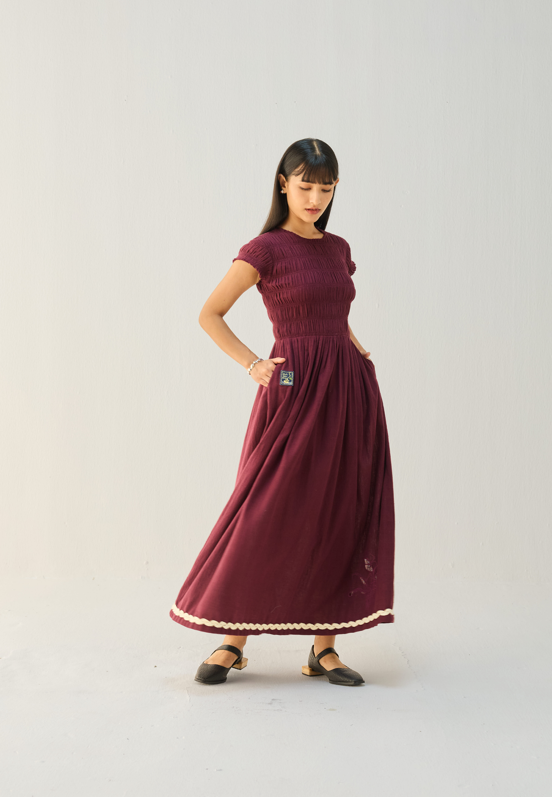 The Plum Kala Cotton Maxi Dress DRESSES SUI