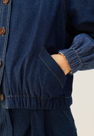 The Slow Denim Bomber Jacket JACKETS SUI
