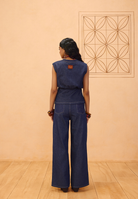 The Timeless Sustainable Denim Waistcoat JACKETS SUI
