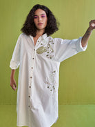 The Tropical Shirt Dress DRESSES SUI   