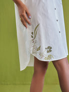 The Tropical Shirt Dress DRESSES SUI   