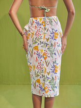 Load image into Gallery viewer, Tropical Garden Wrap Skirt BOTTOMS SUI   
