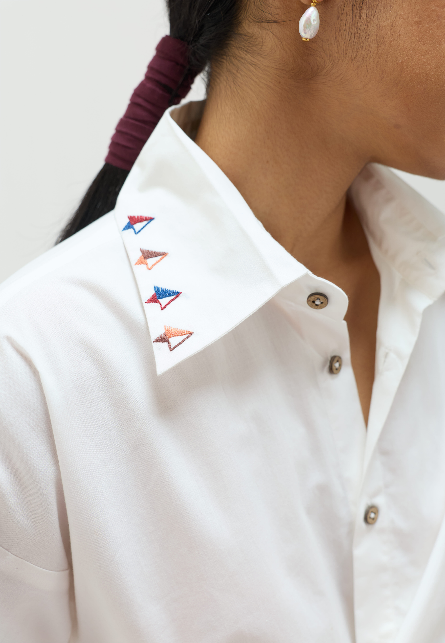 Under The Palms Wrap Shirt TOPS SUI