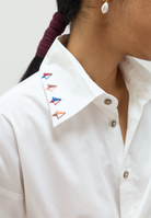 Under The Palms Wrap Shirt TOPS SUI