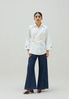 Under The Palms Wrap Shirt TOPS SUI