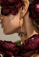 Bell Flower Dangler Earrings ACCESSORIES IKKIVI