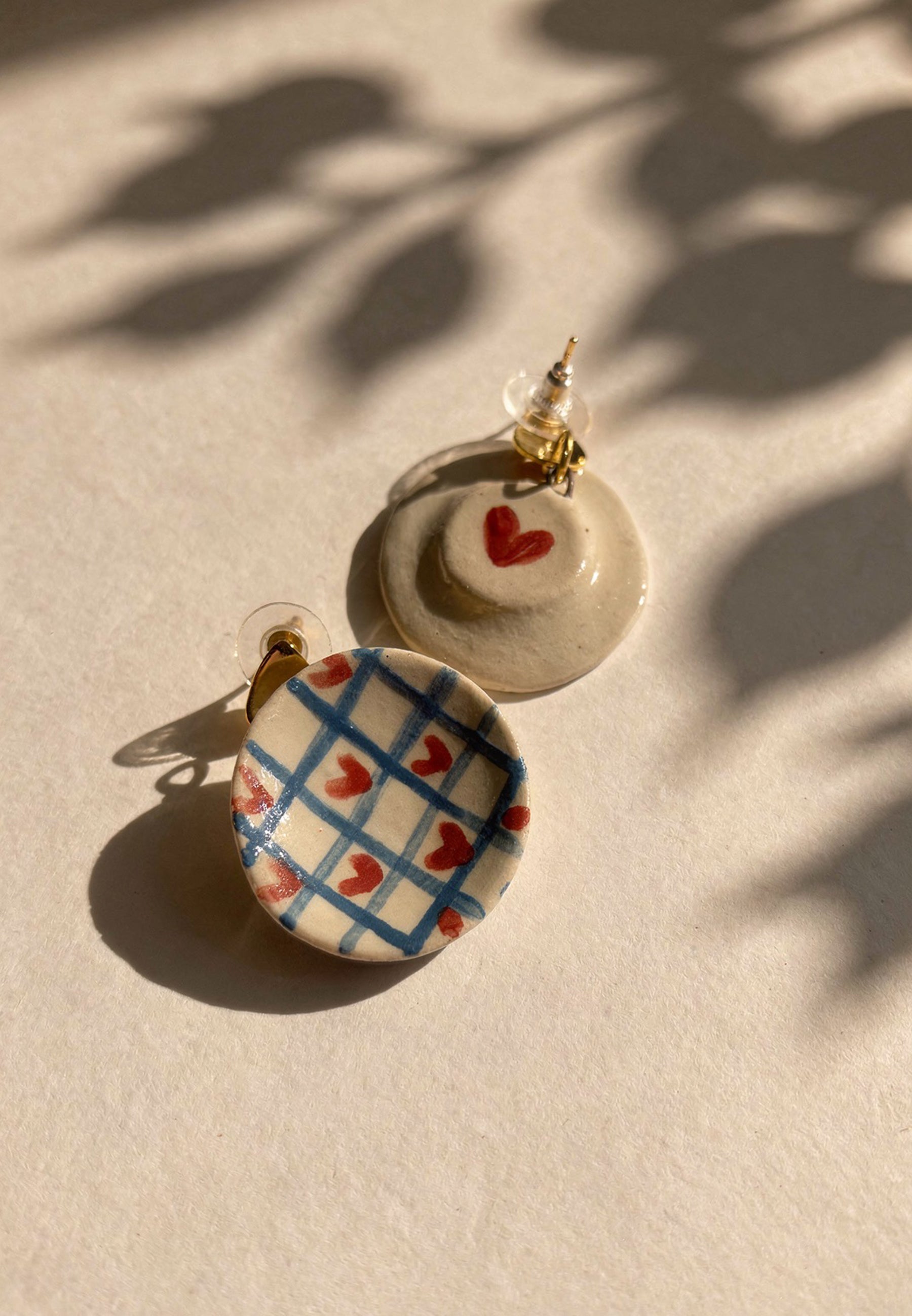 Check Your Heart Earrings ACCESSORIES IKKIVI