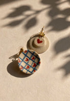 Check Your Heart Earrings ACCESSORIES IKKIVI