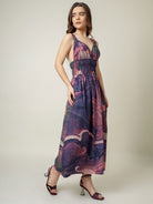 August Printed Dress DRESSES Doodlage   
