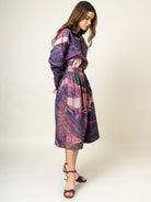 Jean Printed Skirt BOTTOMS Doodlage   
