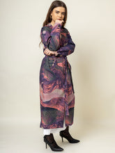 Load image into Gallery viewer, Amelia Printed Trench JACKETS Doodlage   
