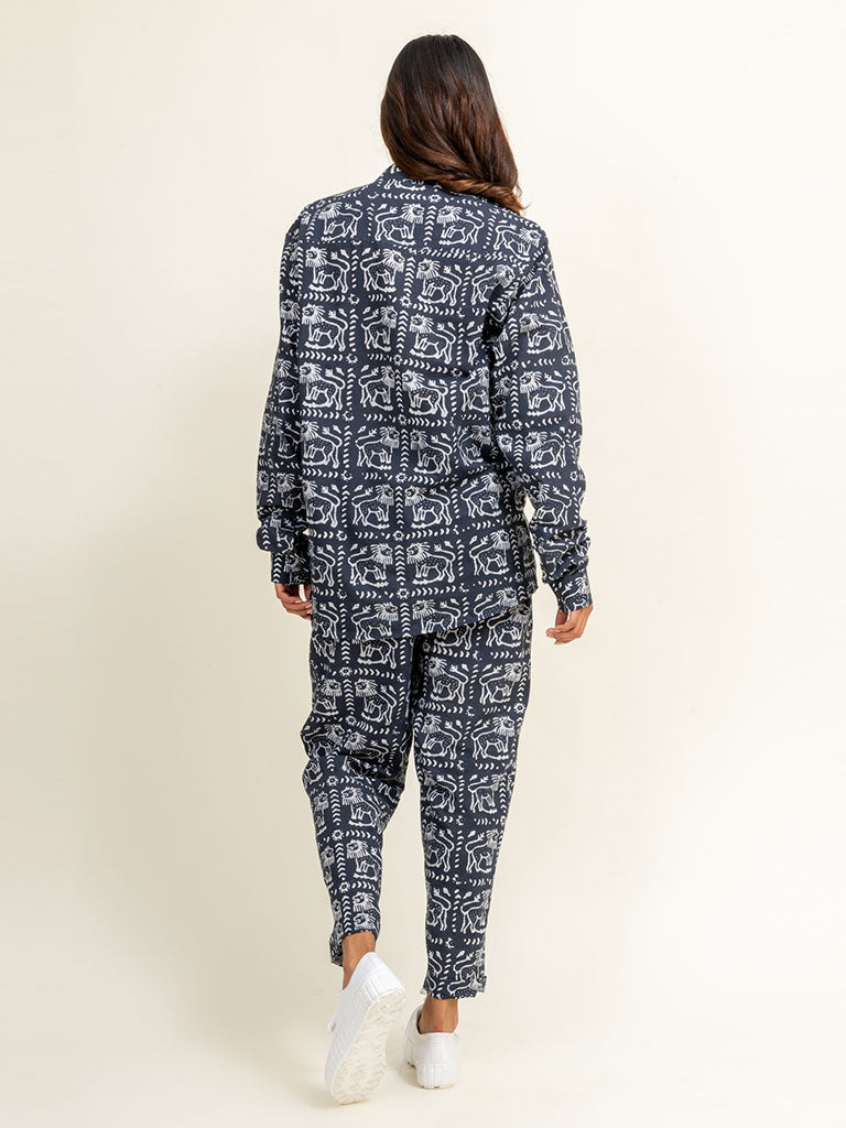 Earo Printed Shirt TOPS Doodlage   