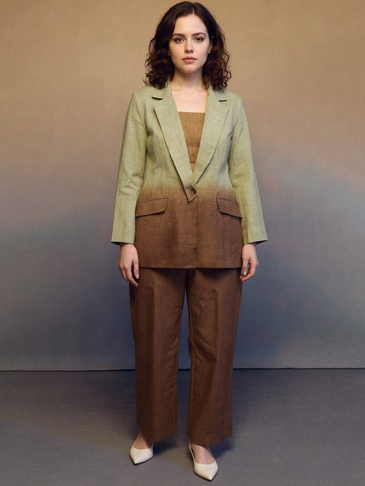 Ombre Classic Suit Set Green Cocoa SETS IKKIVI