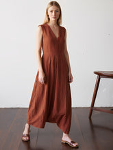 Load image into Gallery viewer, Morning Glory Jumpsuit JUMPSUITS KHARA KAPAS
