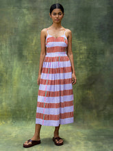 Load image into Gallery viewer, Mary Striped Dress DRESSES Doodlage
